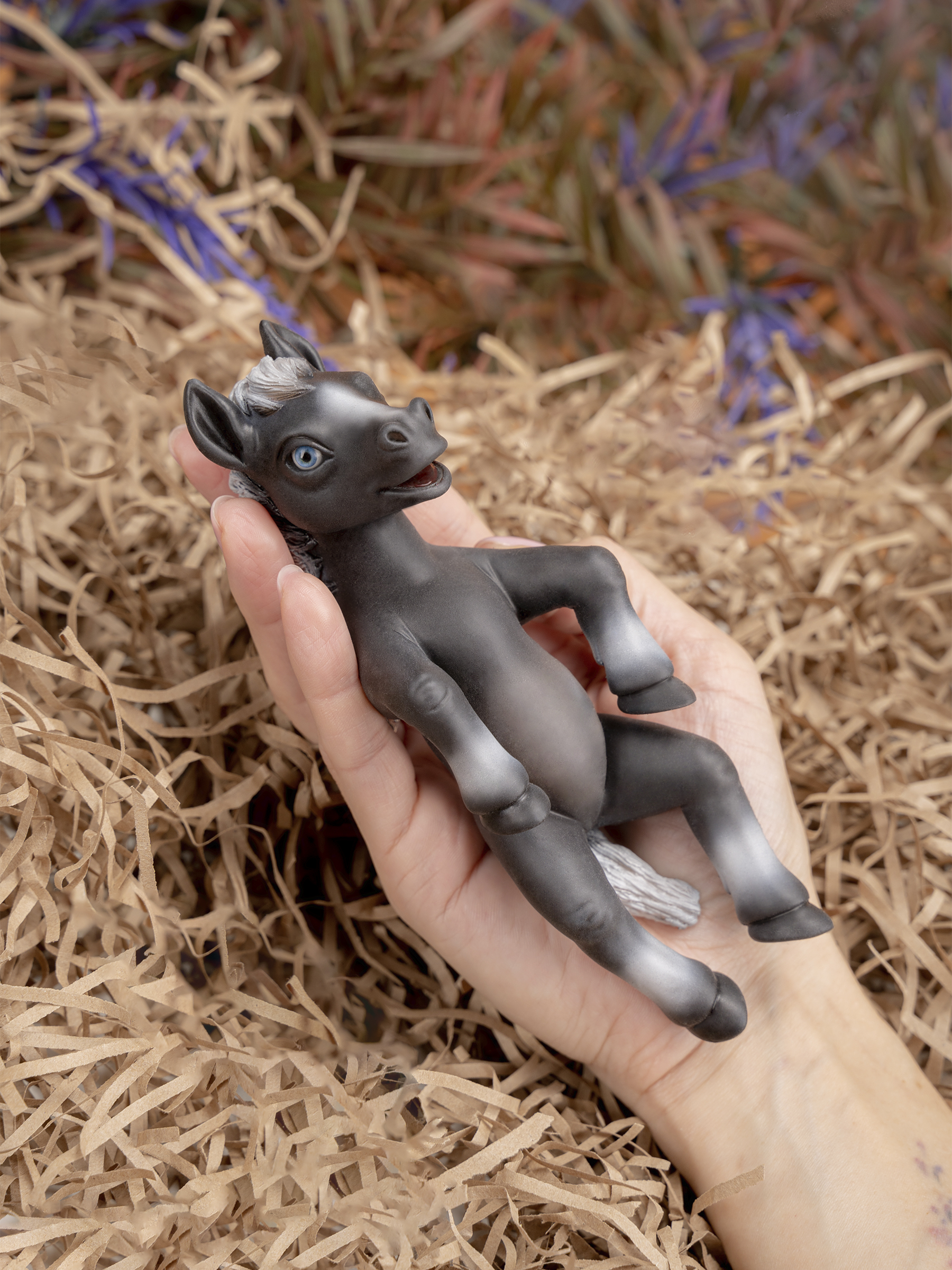 Кукла мини Magic Manufactory Magic History Лошадь черный высота 16 см 4631136002277 - фото 18