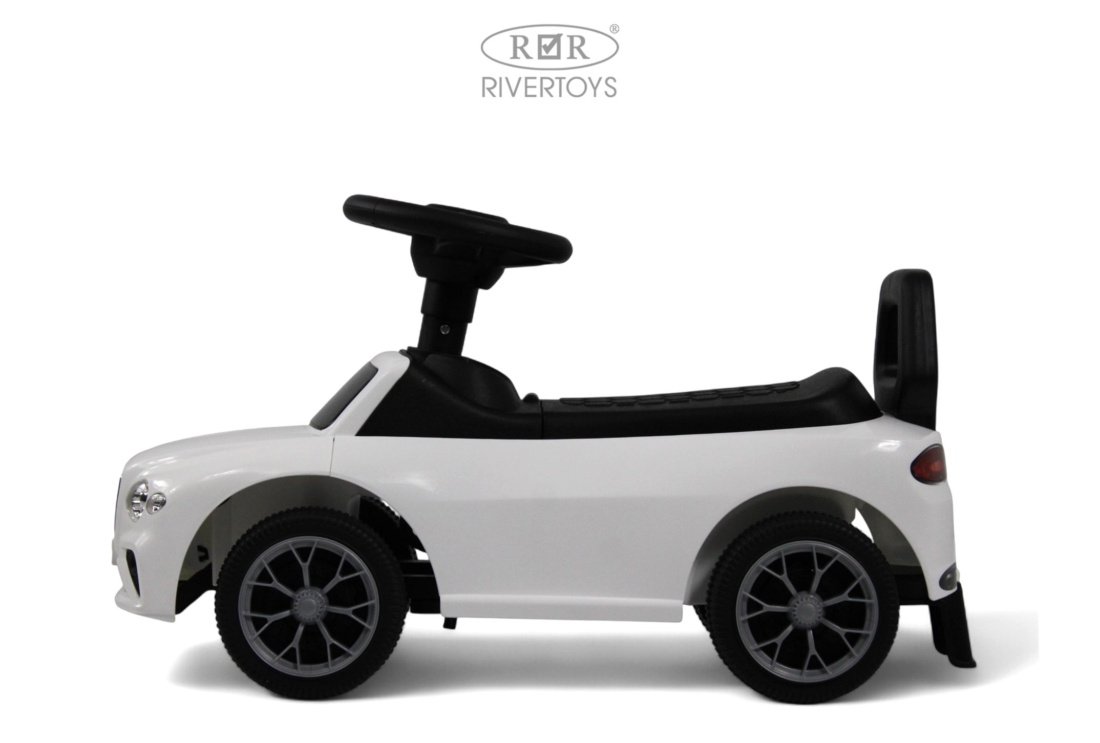 Каталка RIVERTOYS Z004ZZ-T-WHITE белый - фото 4