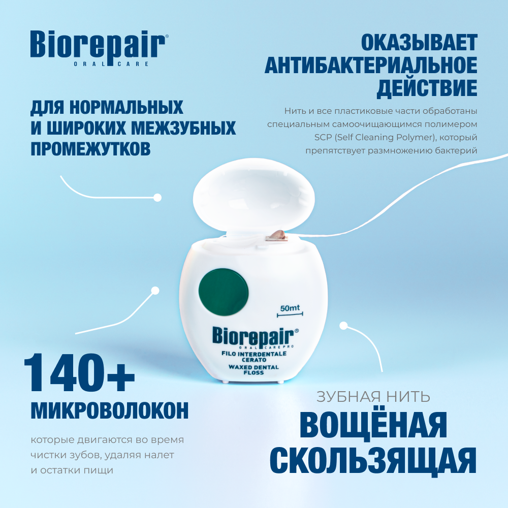 Зубная нить Biorepair - фото 2