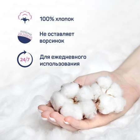 Ватные палочки AURA 4 упак. 200 шт.