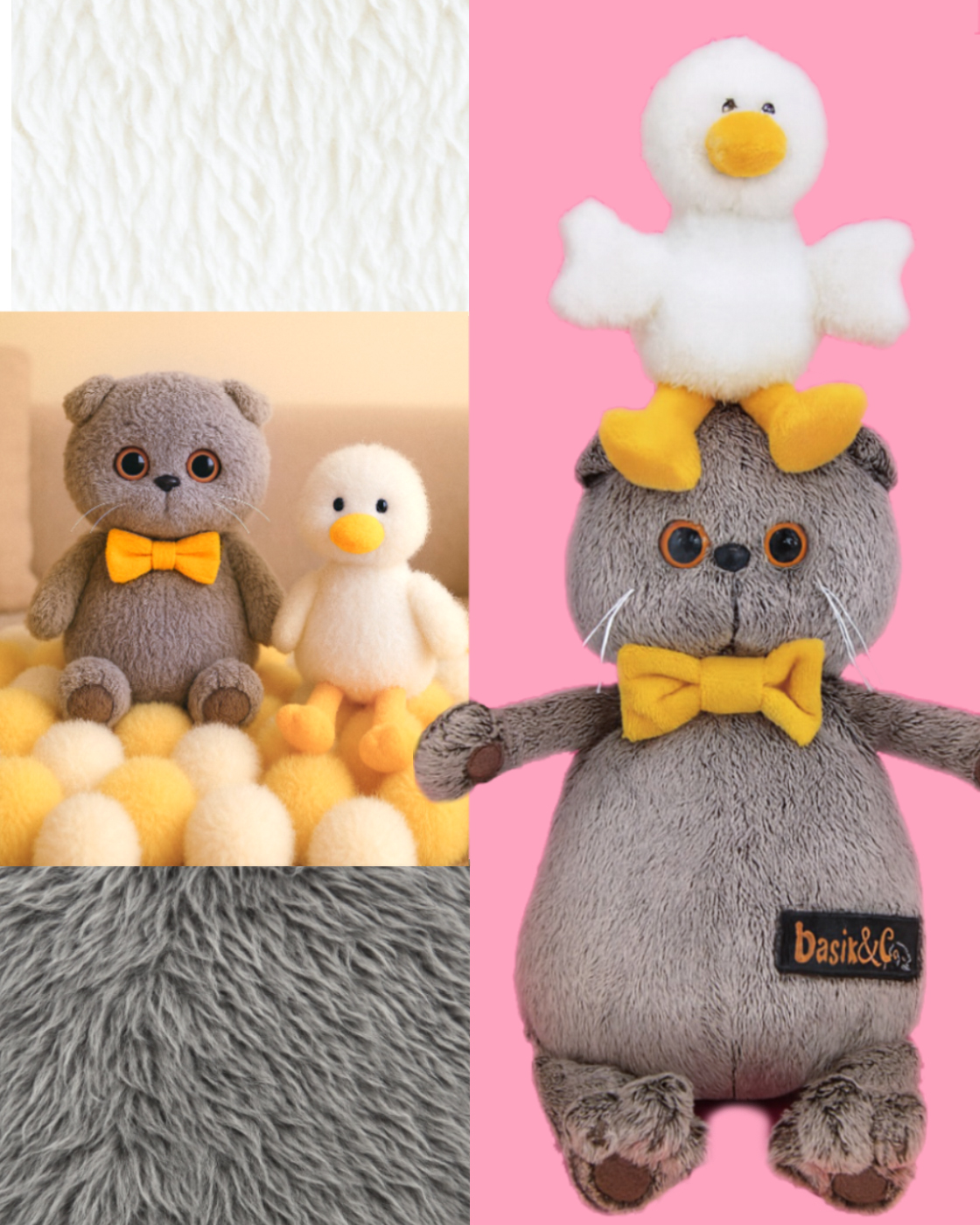 Мягкая игрушка Basik котик - фото 4