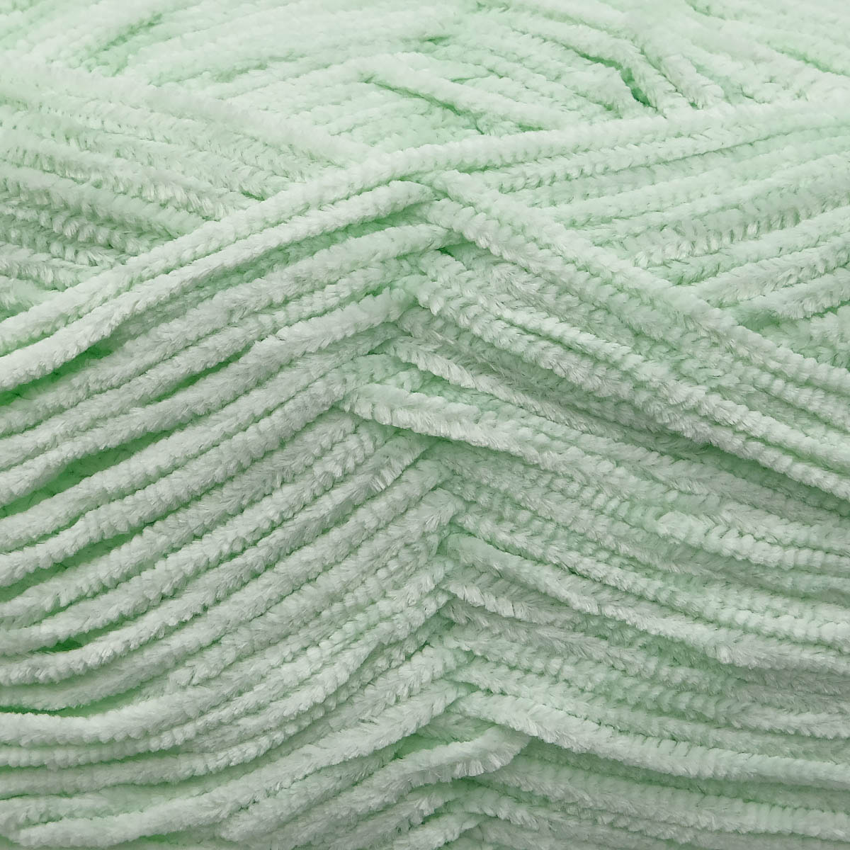 Пряжа для вязания YarnArt Velour 100 г 170 м микрополиэстер мягкая велюровая 5 мотков 845 мятный - фото 7
