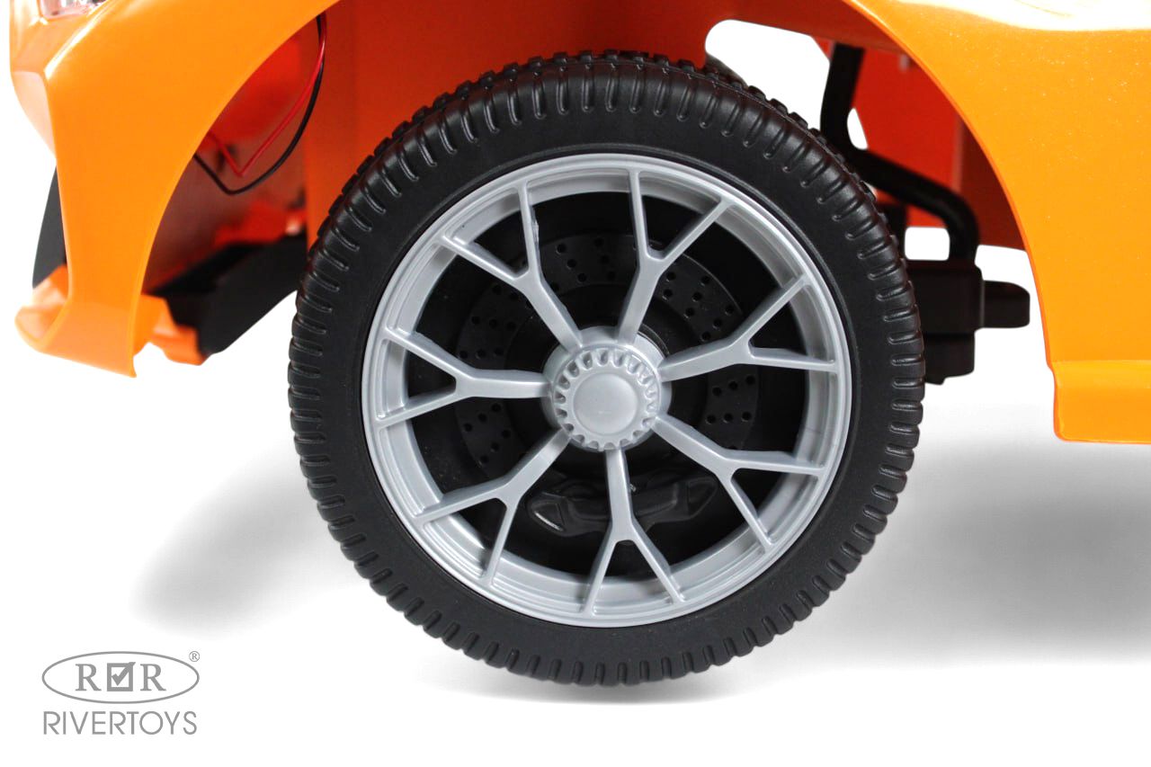 Каталка RIVERTOYS Z004ZZ-B-ORANGE оранжевый - фото 6