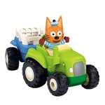 Конструктор SLUBAN Коржик на тракторе 15 дет.