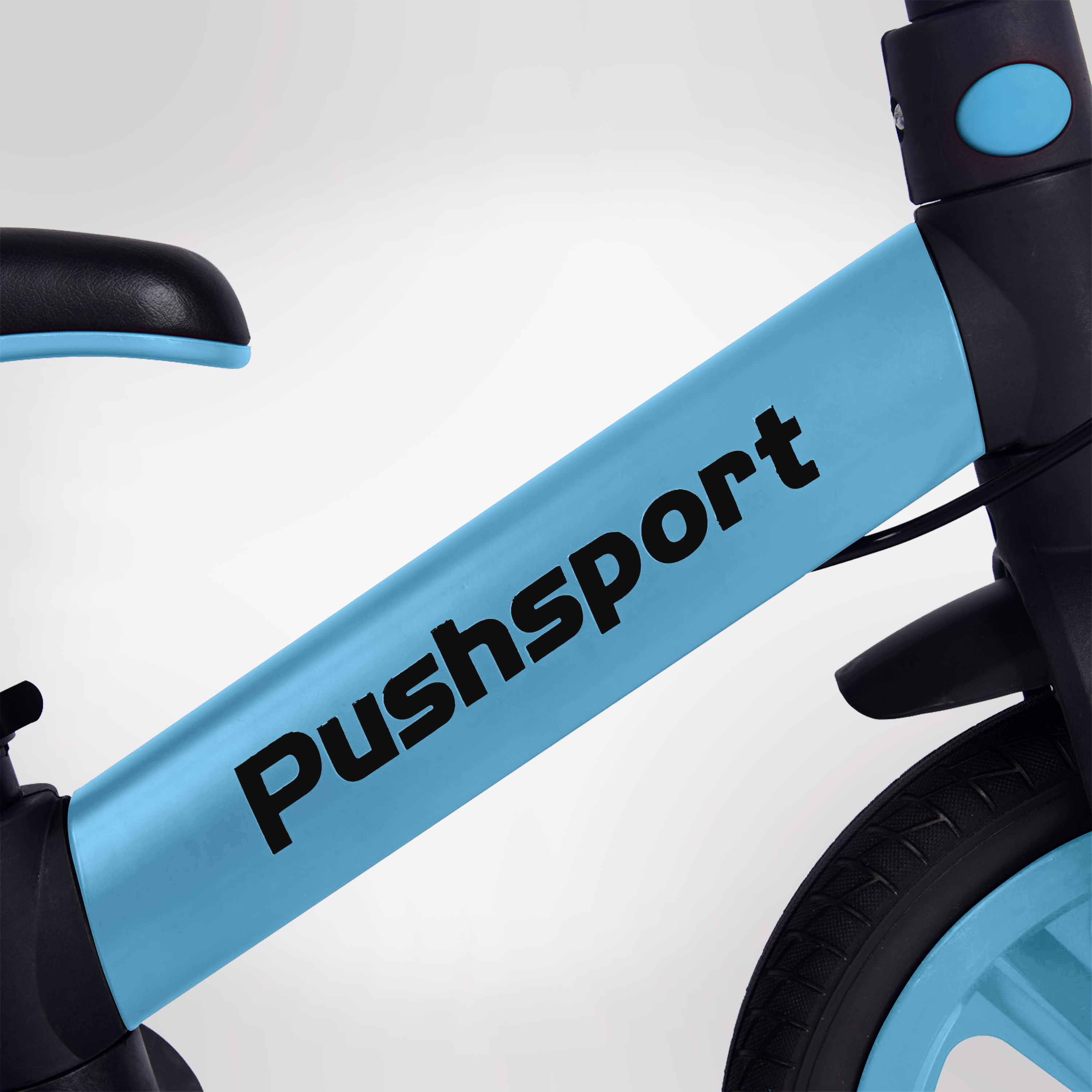 Двухколесный велосипед Pushsport 12 дюймов - фото 11