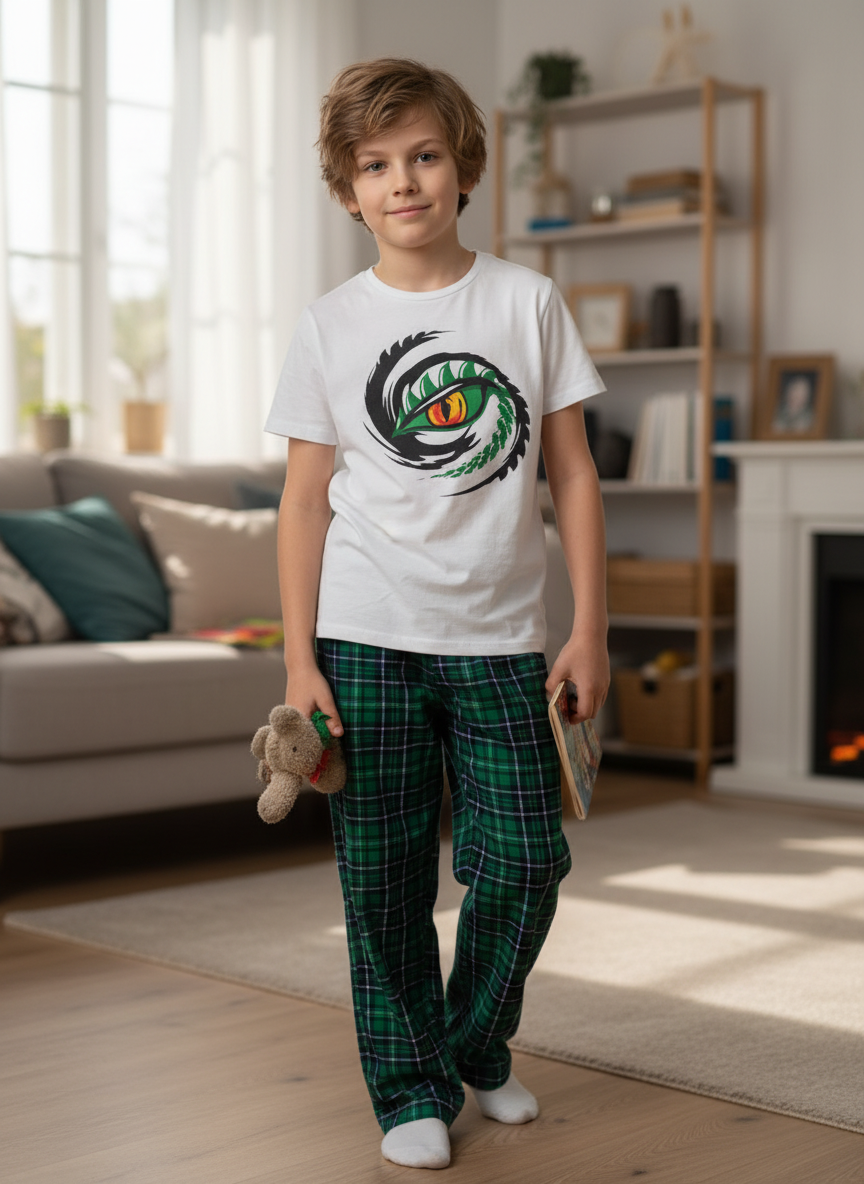 Пижама ULTRA 827п/1-Ул зеленый глаз - фото 2