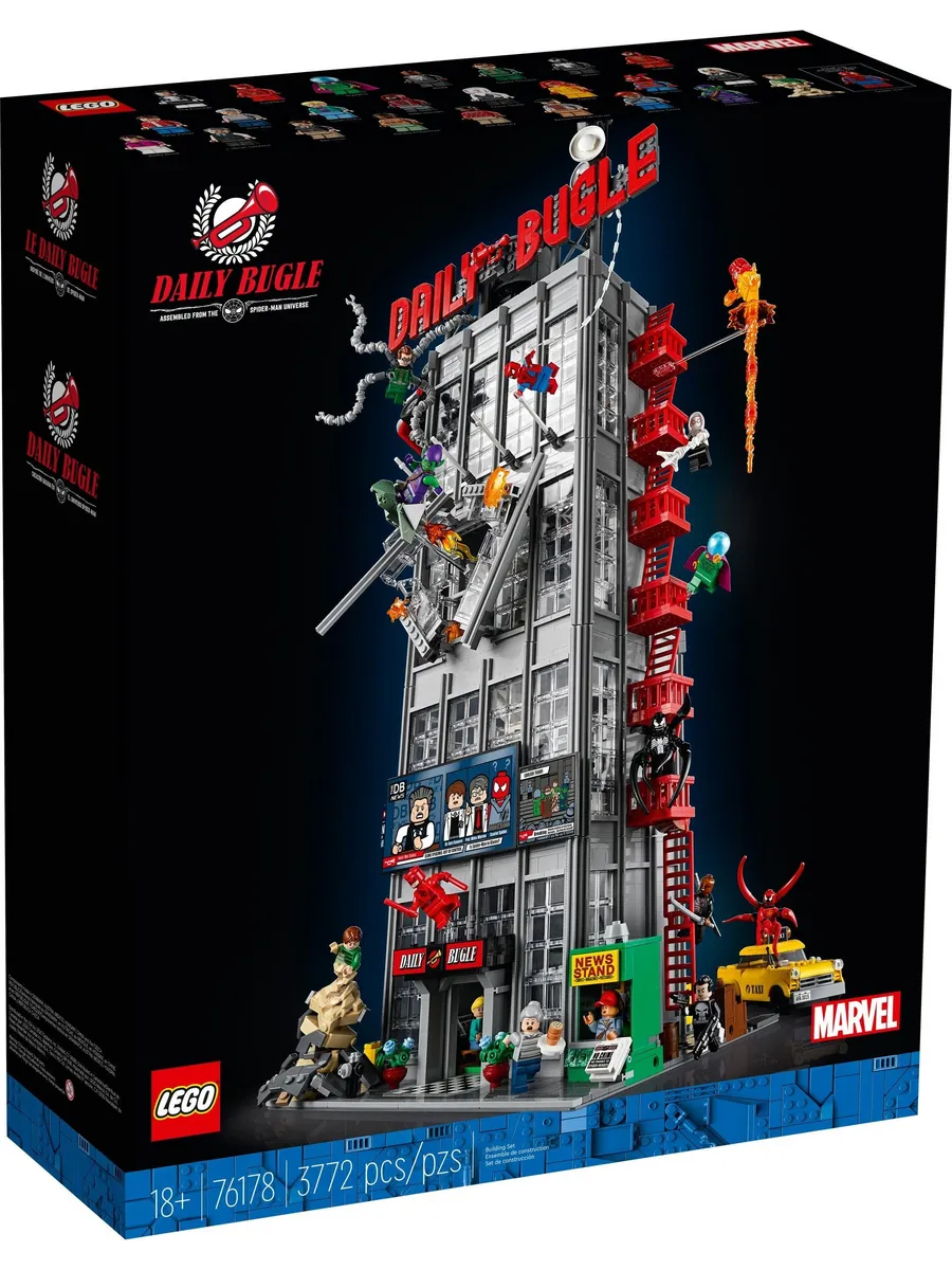 Конструктор LEGO Marvel Super Heroes Редакция Дейли Бьюгл 3772 дет. - фото 1