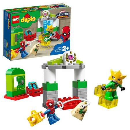 Конструктор LEGO DUPLO Человек-паук против Электро блочный