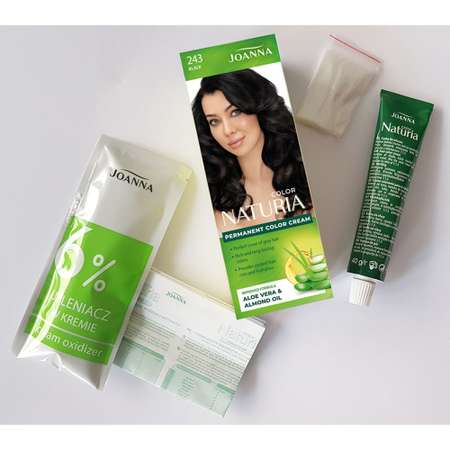 Краска для волос JOANNA Naturia color (тон 243) черная сирень
