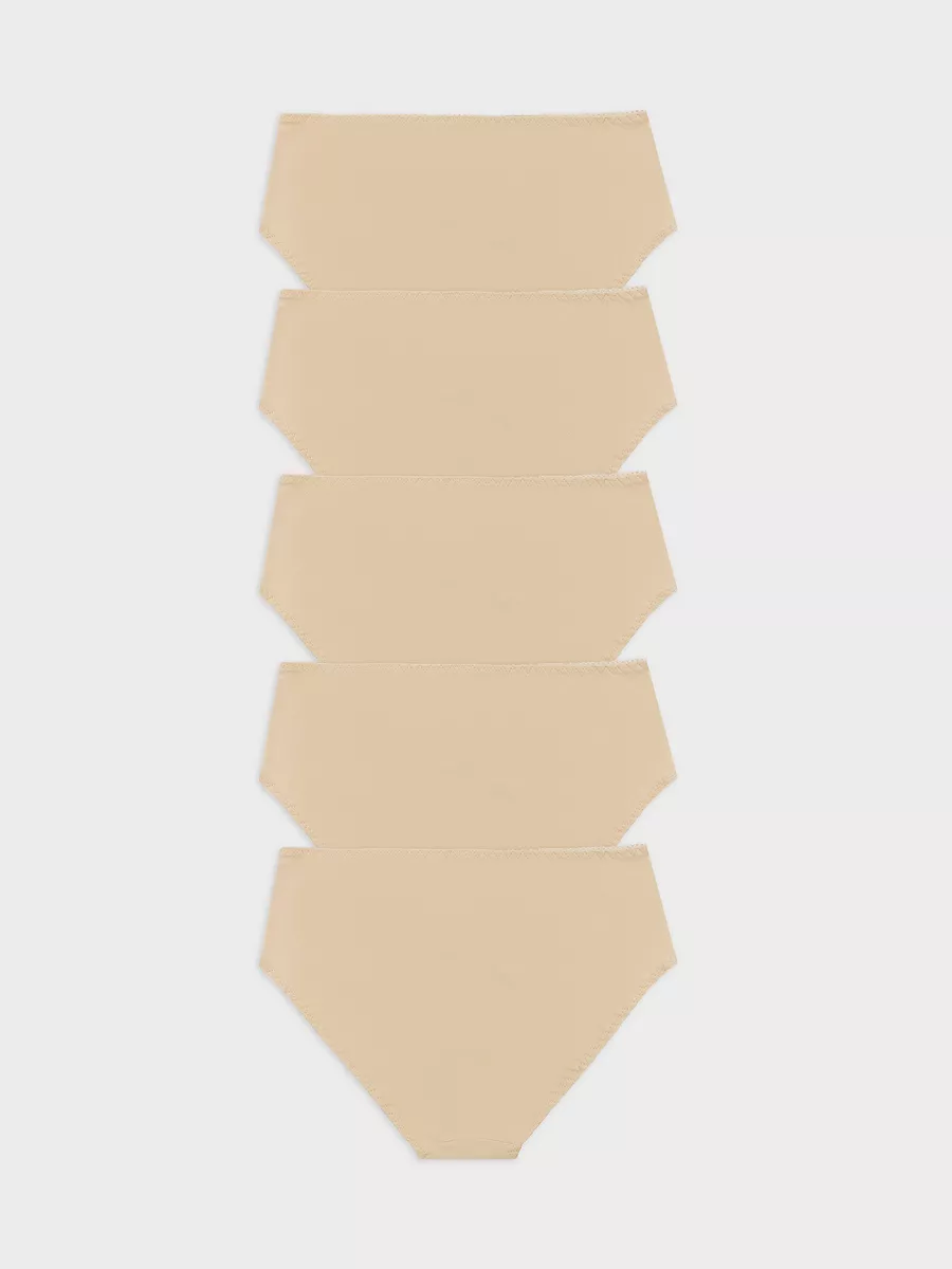 Трусы 5 шт Mark Formelle (Марк Формэль) 412075-5/обжаренный миндаль - фото 14