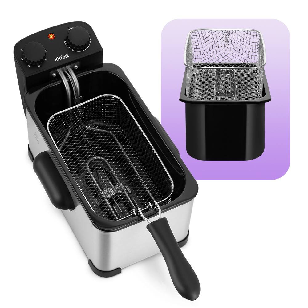 Фритюрница KITFORT КТ-6482 - фото 5