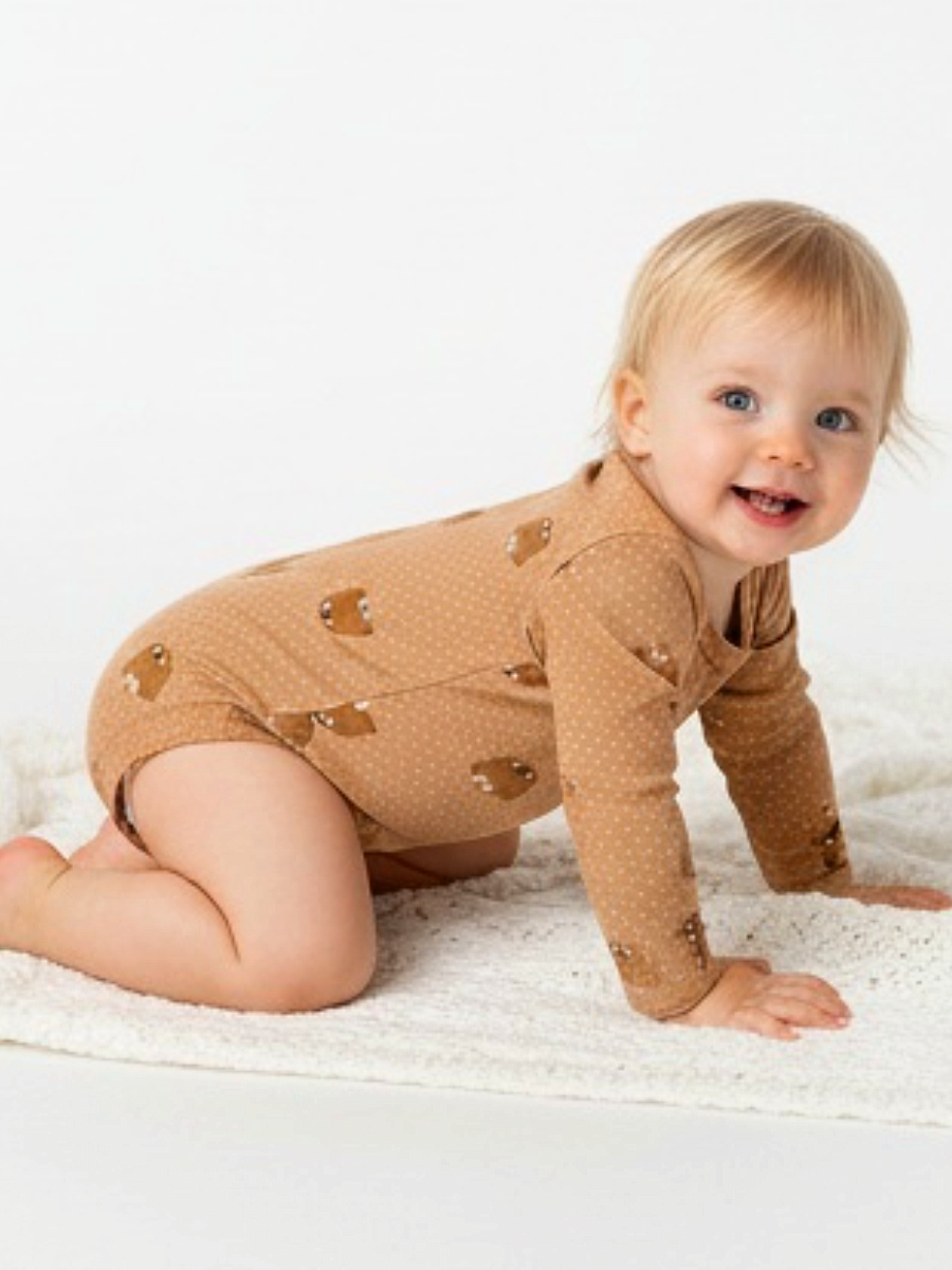 Боди Linas baby 1991-9_Кофейный - фото 2