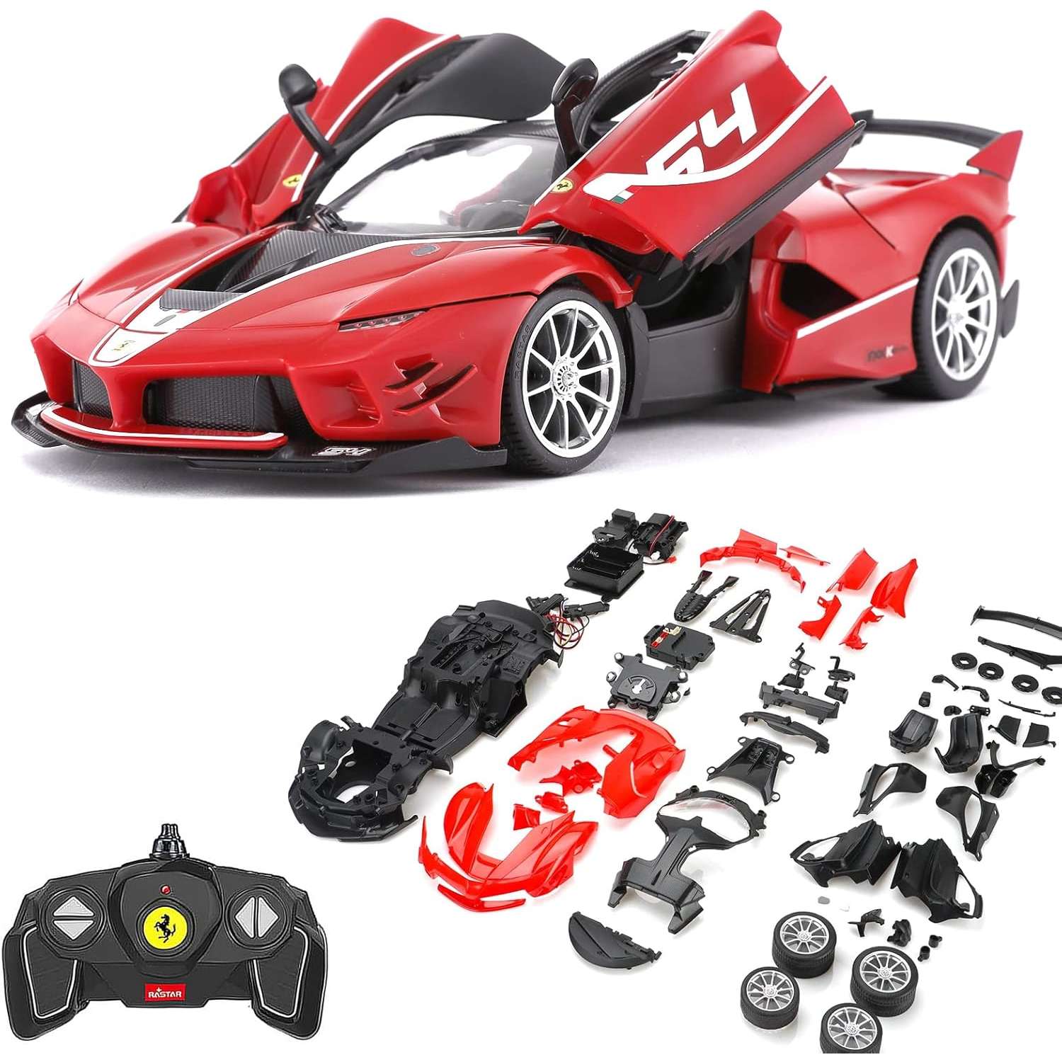 Конструктор Rastar Ferrari 84 дет. - фото 1