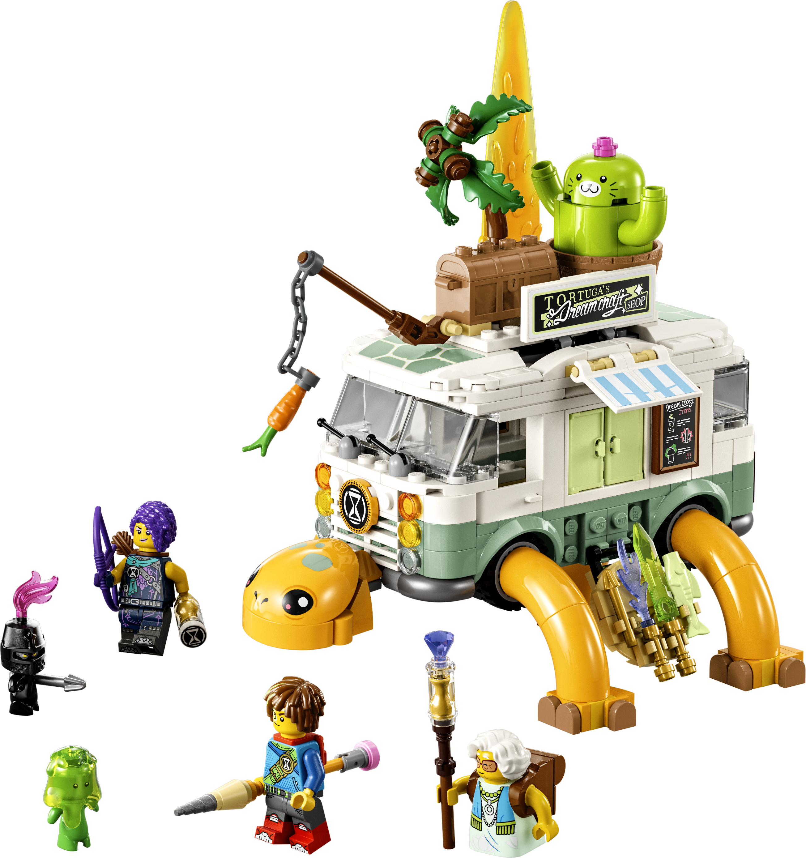 Конструктор LEGO DREAMZzz Mrs Castillo Turtle Van блочный - фото 2