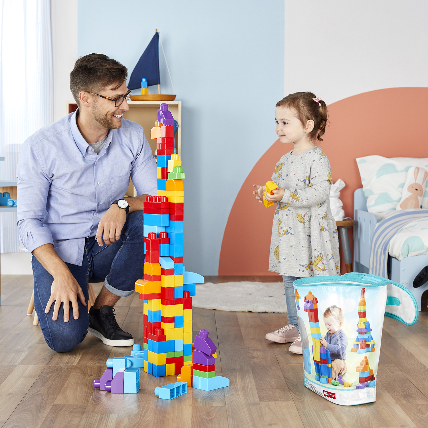 Конструктор Mega Bloks First Builders в ассортименте - фото 12