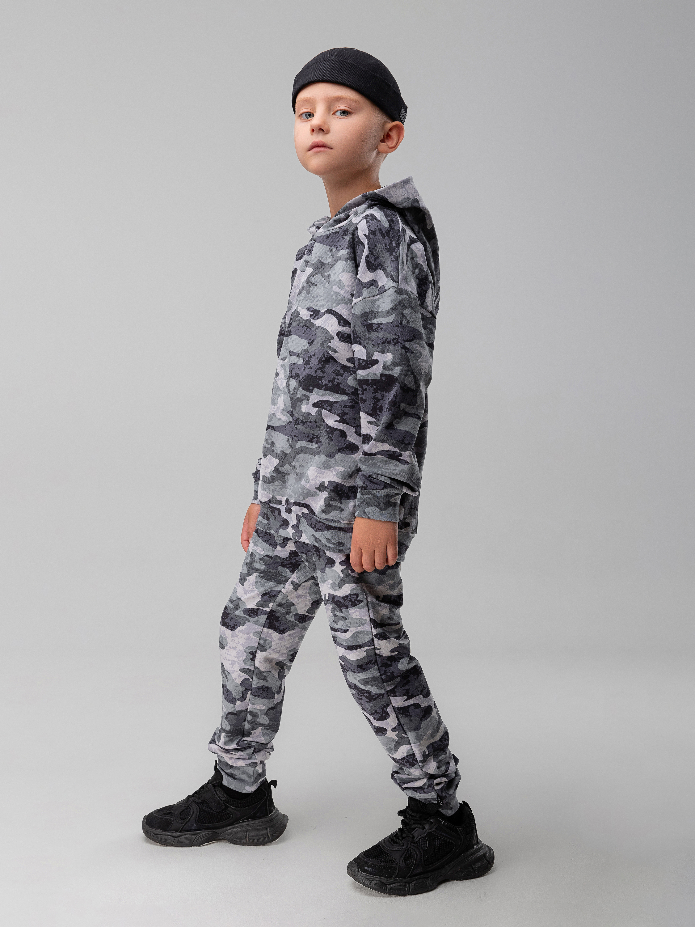 Костюм спортивный Bodo 11-335МU_темно-серый камуфляж - фото 2