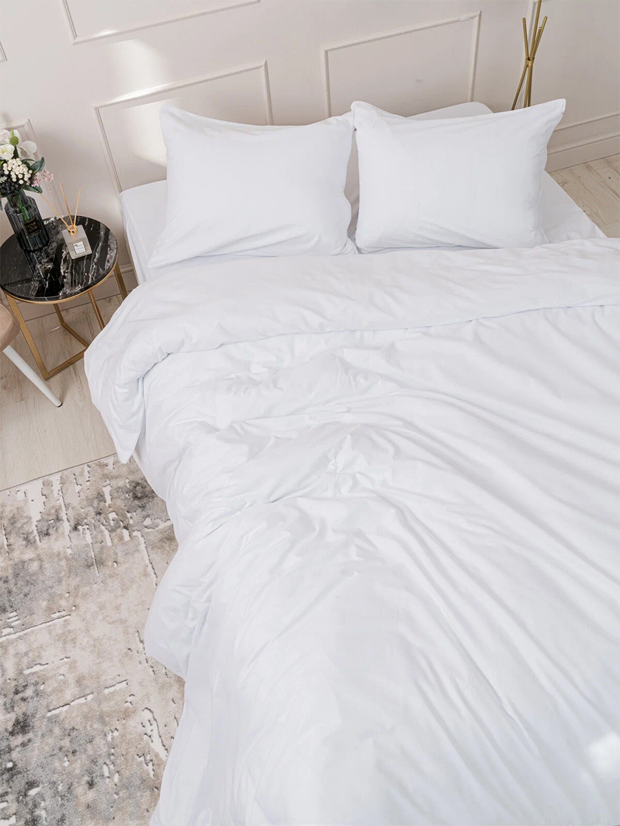 Пододеяльник BRAVO поплин белый 175 x 215 см - фото 5