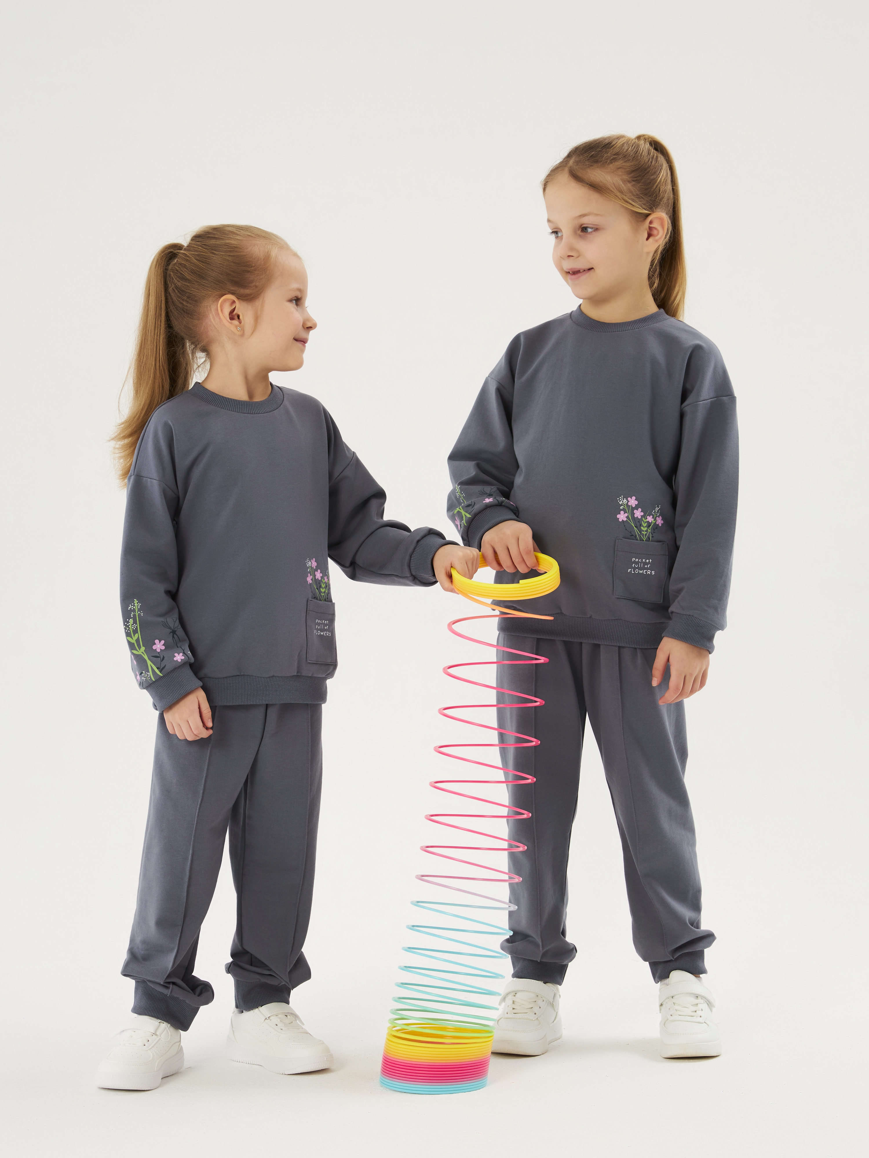 Костюм Осьминожка 418-428п/серый - фото 13