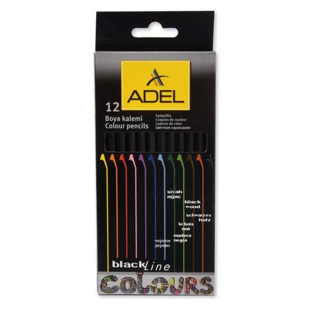 Карандаши цветные Adel 12 шт.