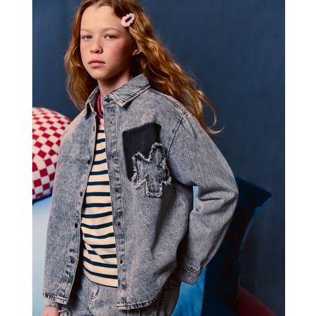 Джинсовая рубашка Futurino Fashion