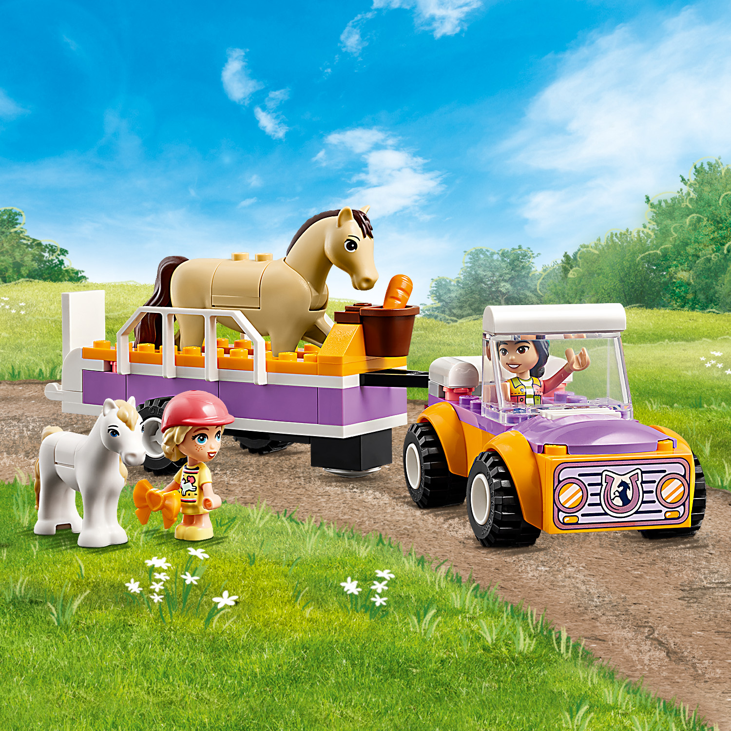 Конструктор LEGO Friends Тропа для лошадей и пони 105 дет. - фото 5