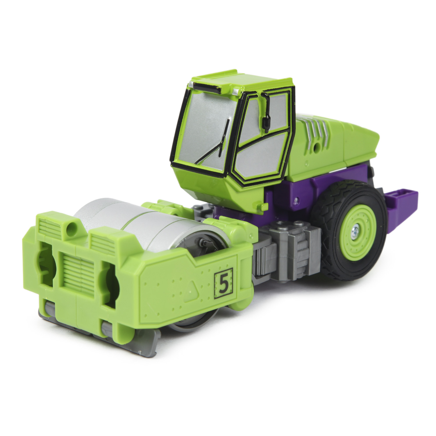Игровой набор Mobicaro Дорожный каток Green Metal - фото 5