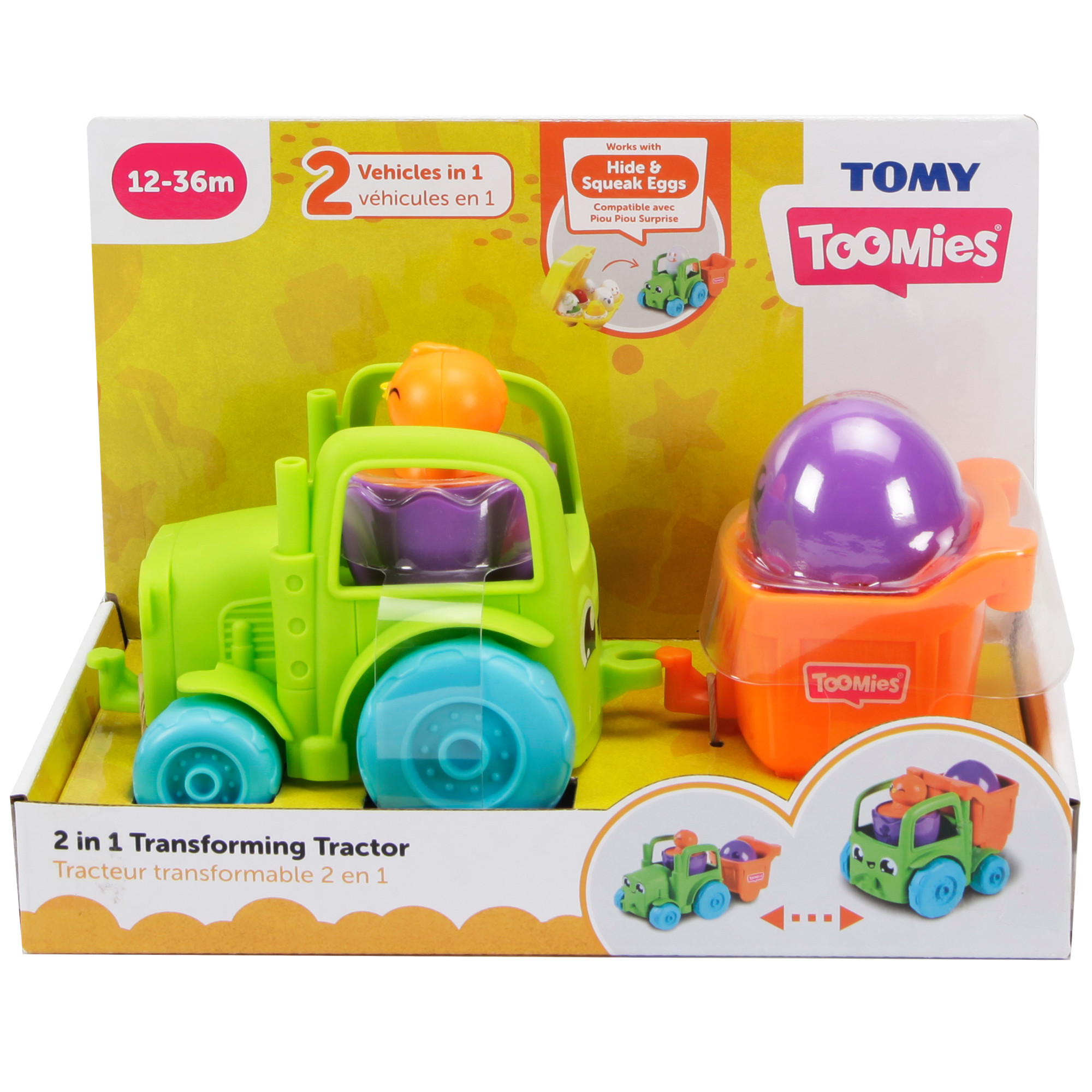 Грузовик Tomy Трактор-трансформер - фото 1
