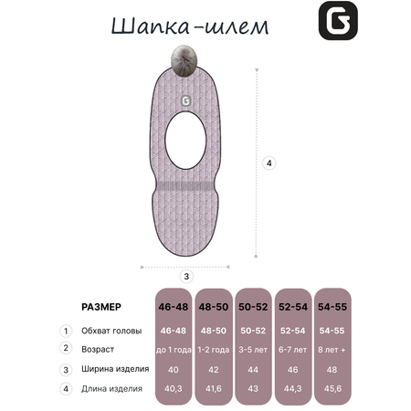 Шапка GUSTI
