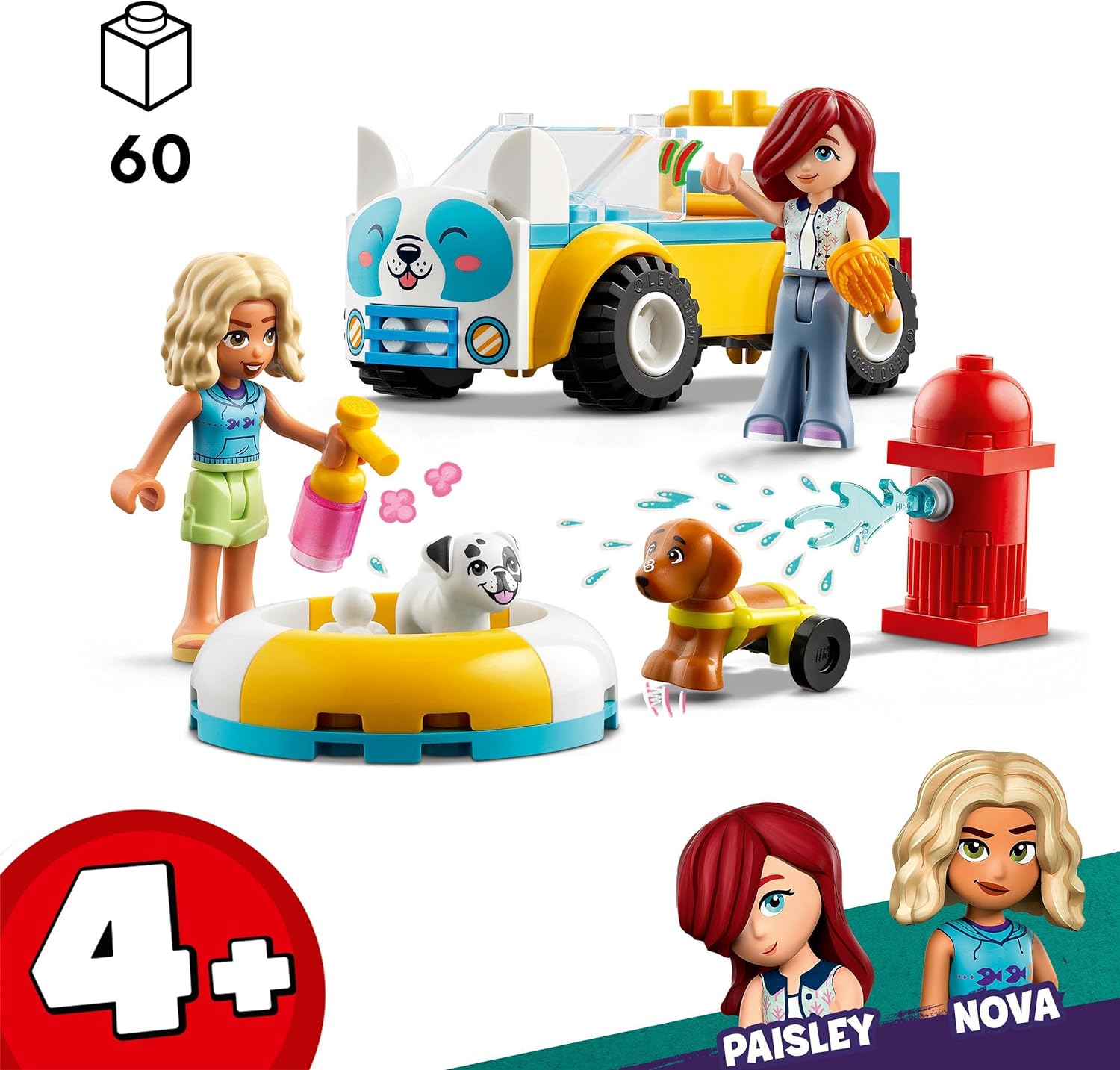 Конструктор LEGO Friends Машина для ухода за собаками 60 дет. - фото 2