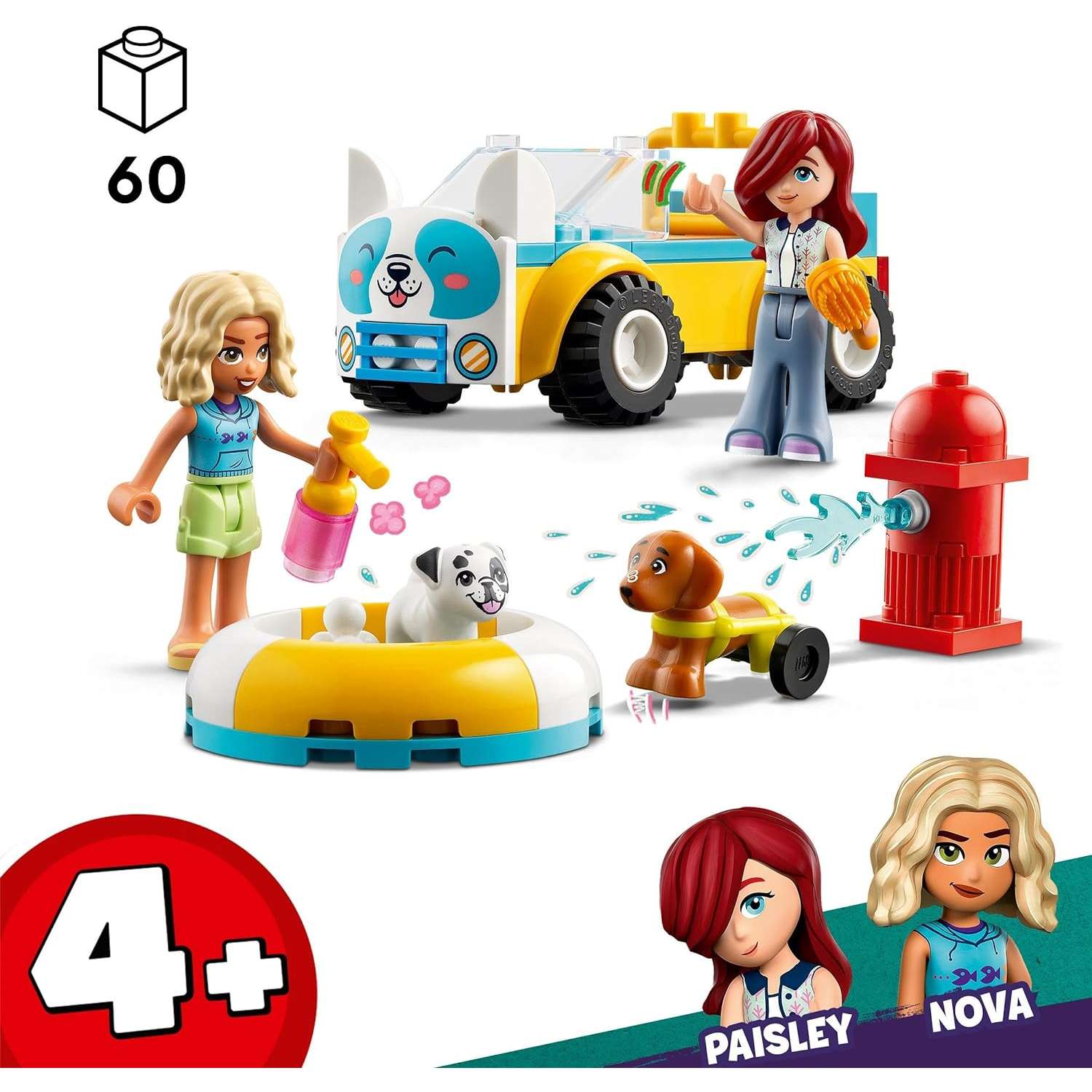 Конструктор LEGO Friends Машина для ухода за собаками 60 дет. - фото 2