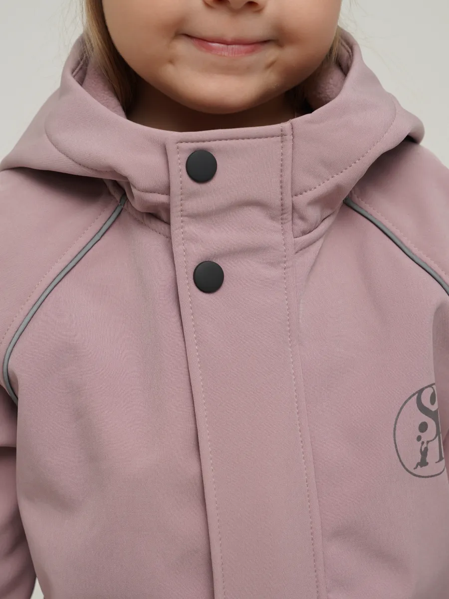 Комбинезон Супер Пупс Комб/сф/пл/серо-розовый - фото 15