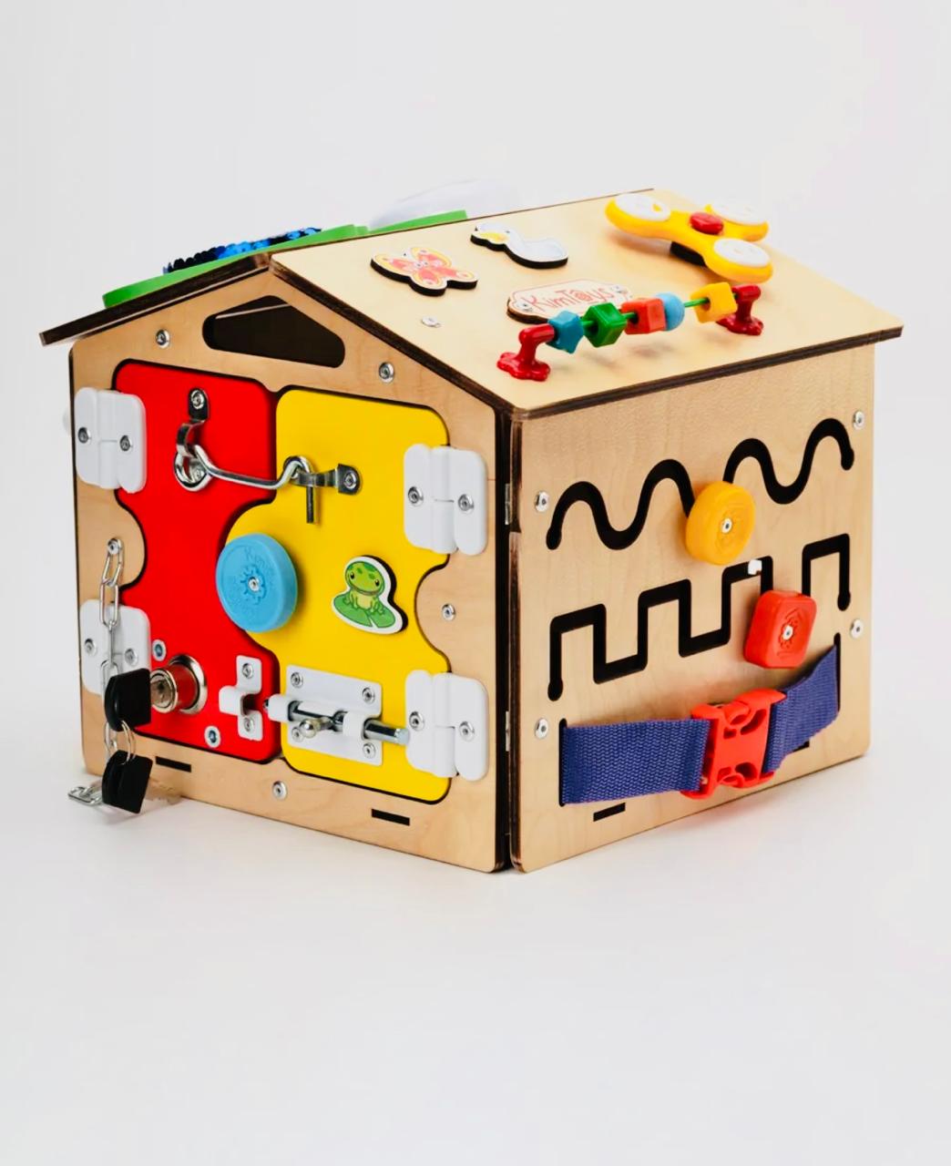 Игрушка KimToys бизиборд Домик - фото 2