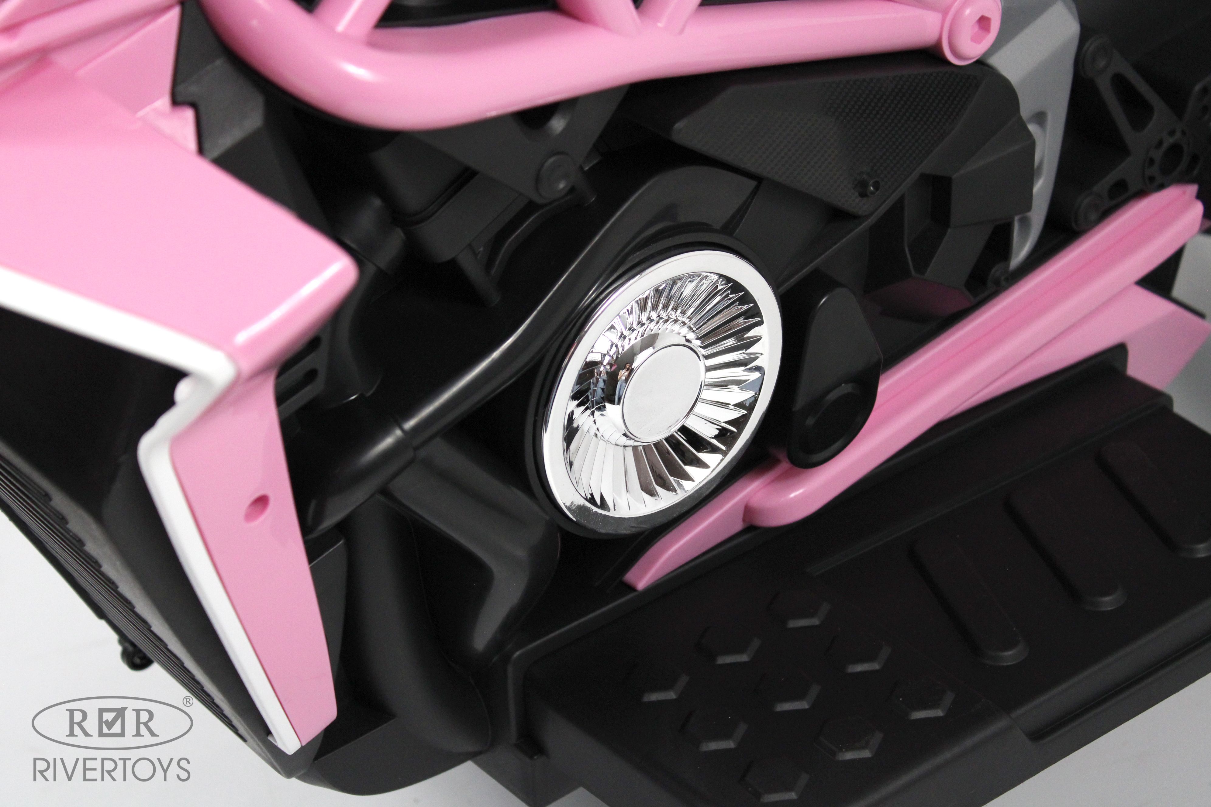 Электромобиль RIVERTOYS C111MC-PINK - фото 17