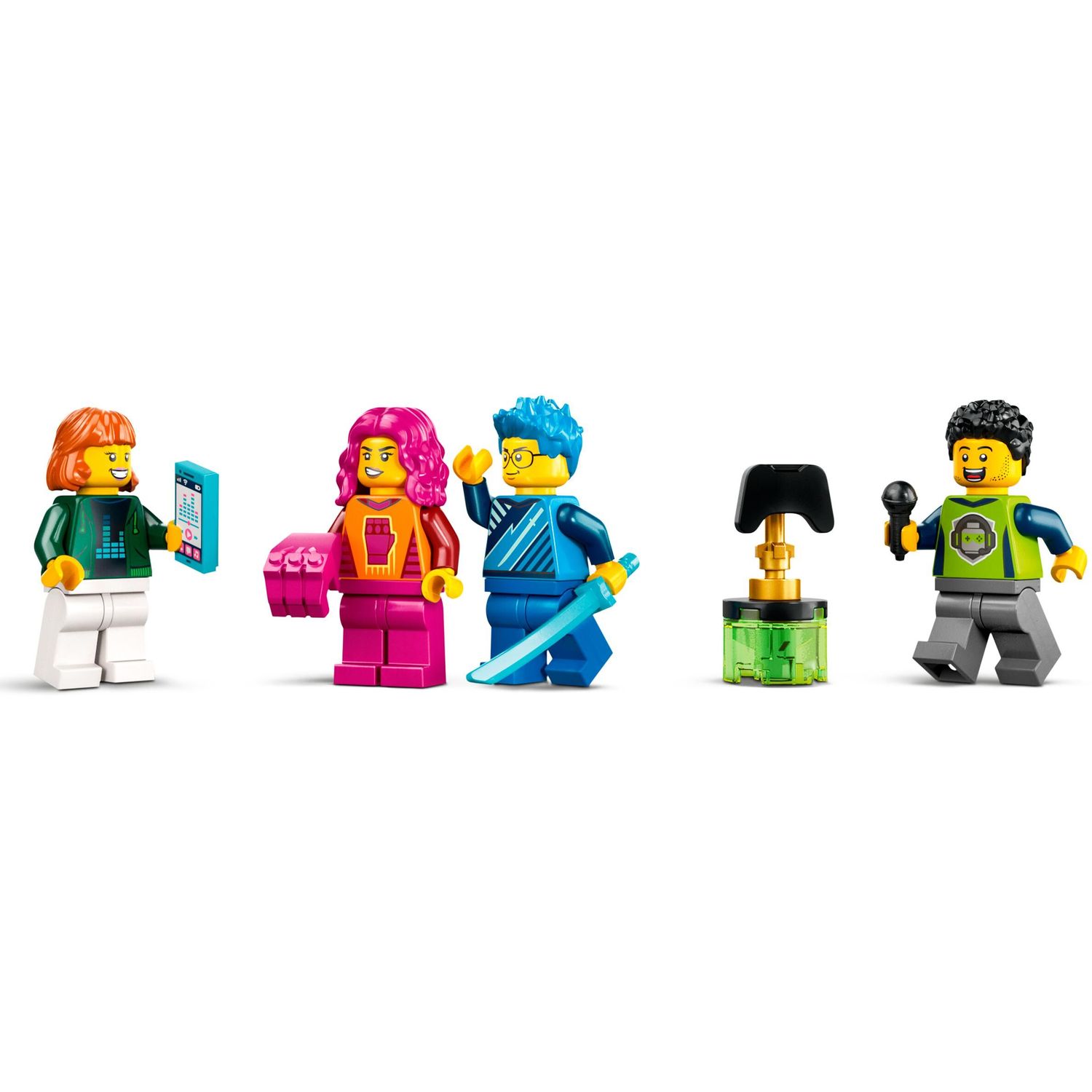 Конструктор LEGO City Геймерский грузовик блочный - фото 7