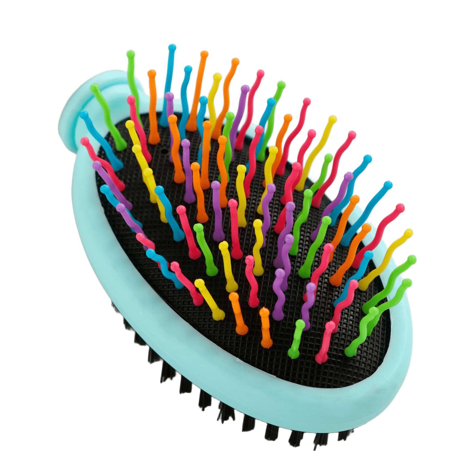 Щетка-расческа двусторонняя Пижон с волнистыми зубьями в ассортименте - фото 4