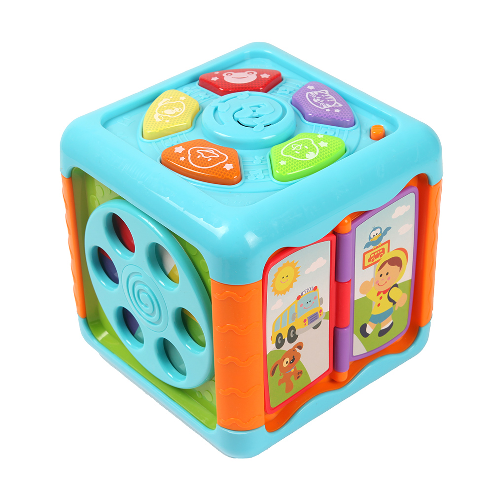 Игрушка BabyGo развивающий центр Кубик интерактивный - фото 1