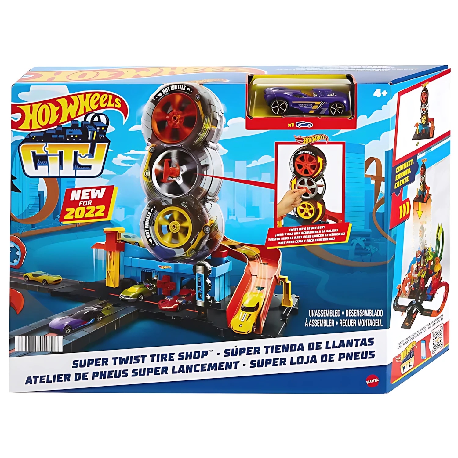 Парковка Hot Wheels Шиномонтажная мастерская HDP02 - фото 1