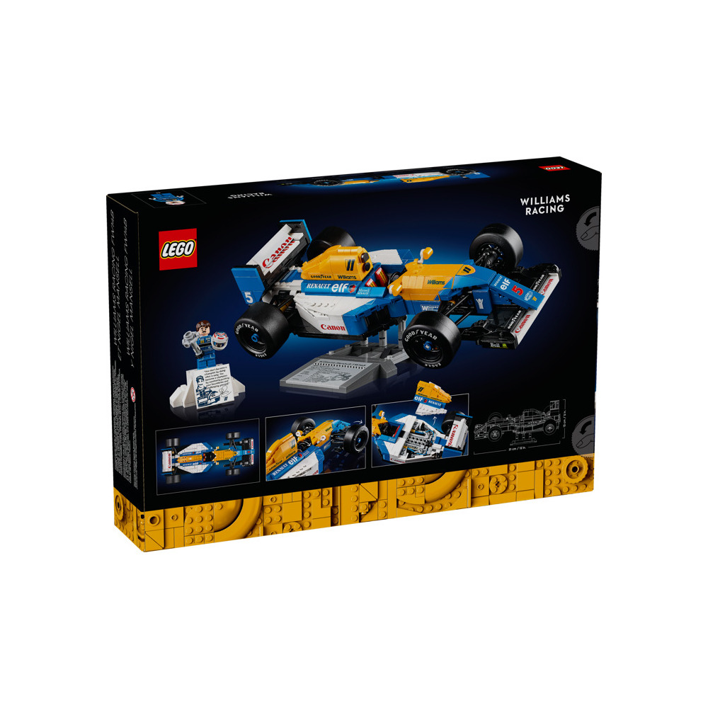 Конструктор LEGO Icons FW14B и Найджел Мэнселл 10353 608 дет. - фото 6