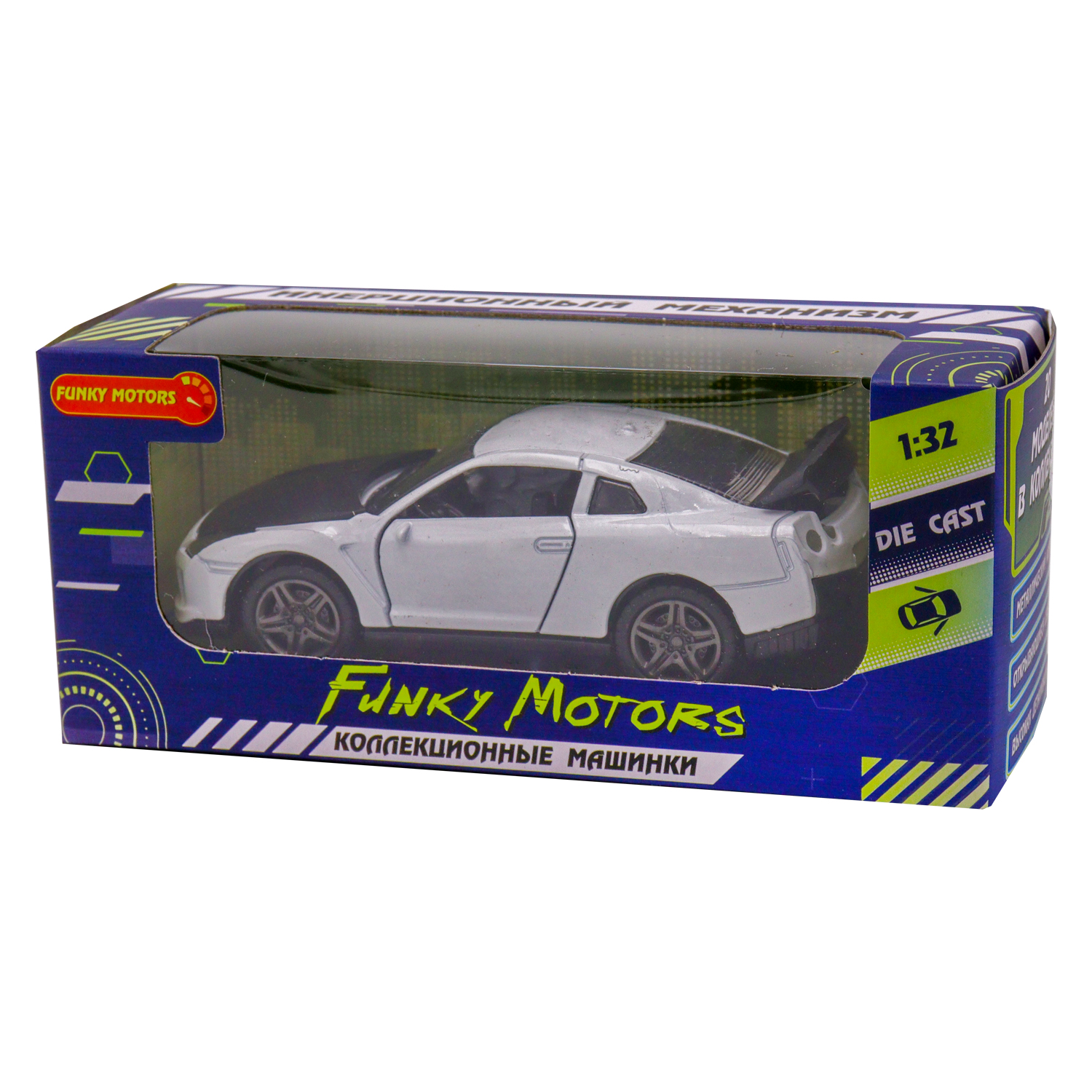 Автомобиль Funky Toys Купе 1:32 FT1101-16 - фото 3