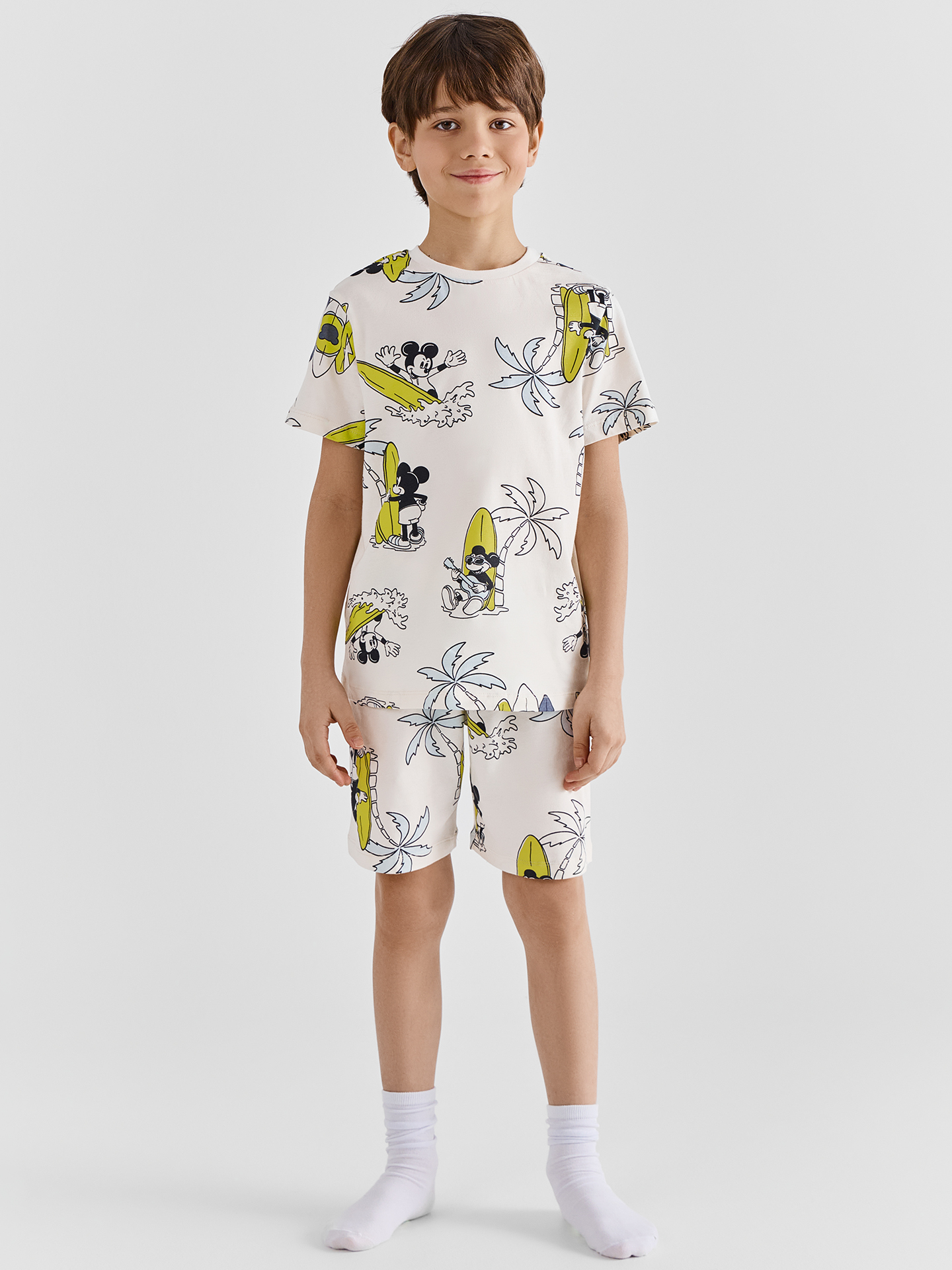 Пижама Mark Formelle (Марк Формэль) 563318/пляжные мышата на молоке - фото 1