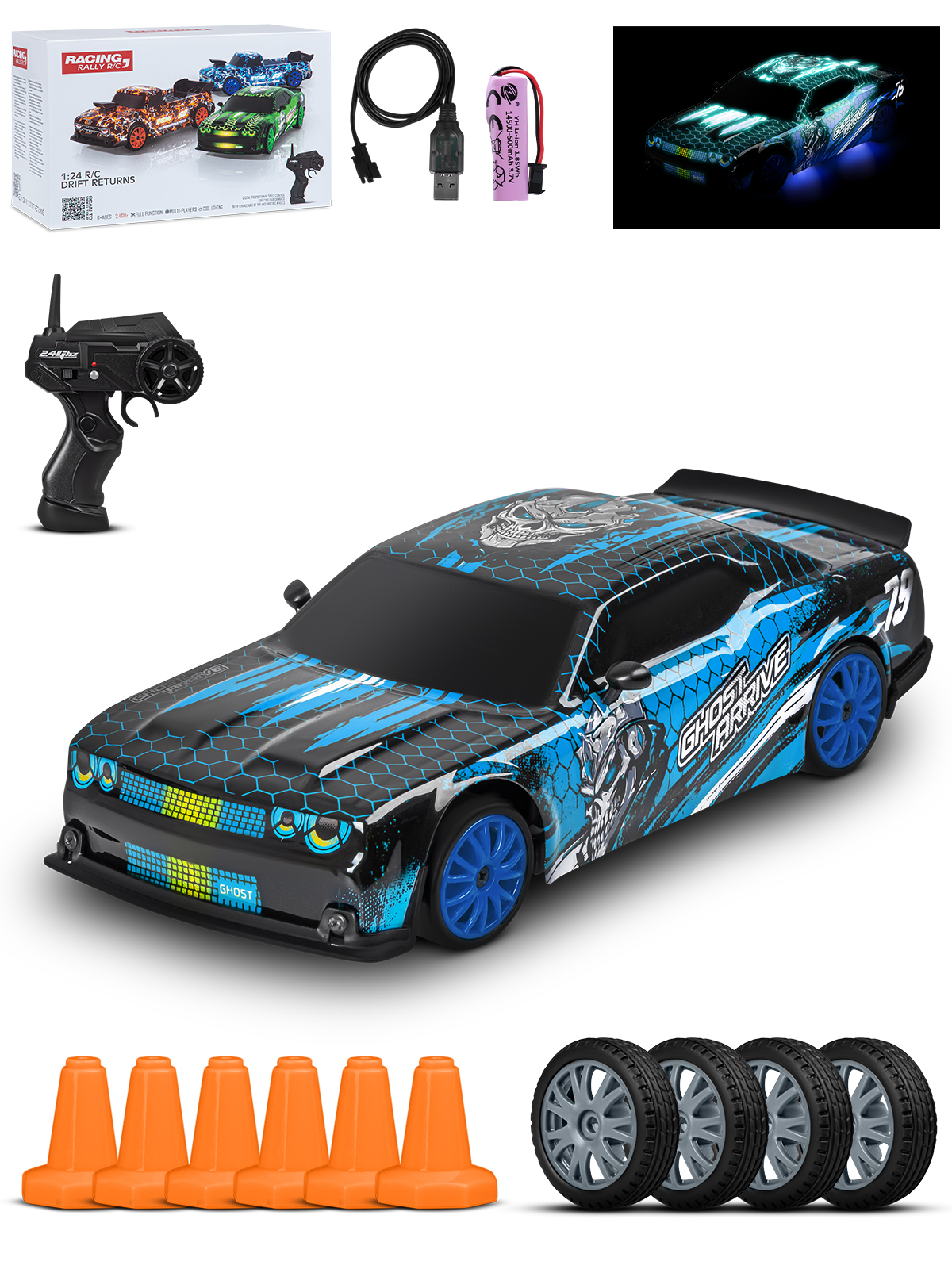 Внедорожник РУ AUTODRIVE 1:24 - фото 13