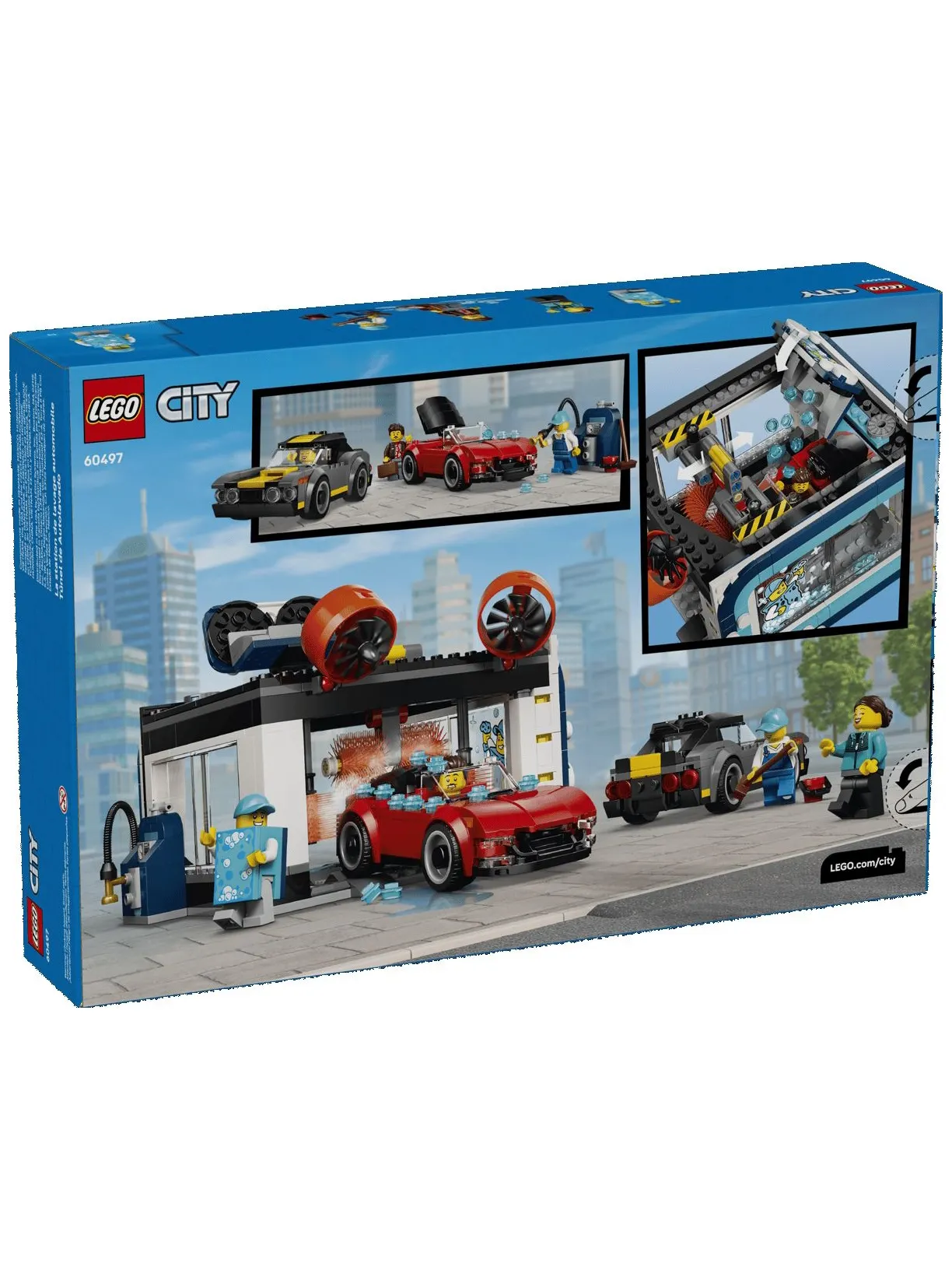 Конструктор LEGO City автомойка 583 дет. - фото 7