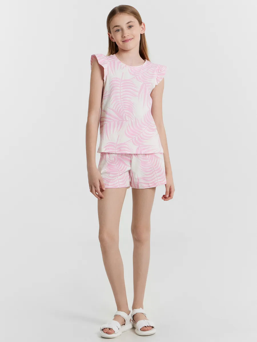 Костюм Mark Formelle (Марк Формэль) 197720/листва на белом - фото 5