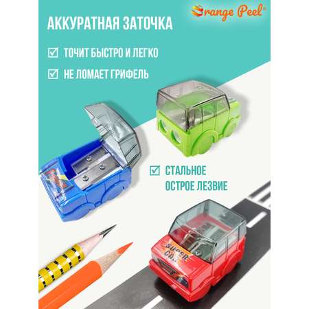 Точилка Orange Peel машинка 5 шт.