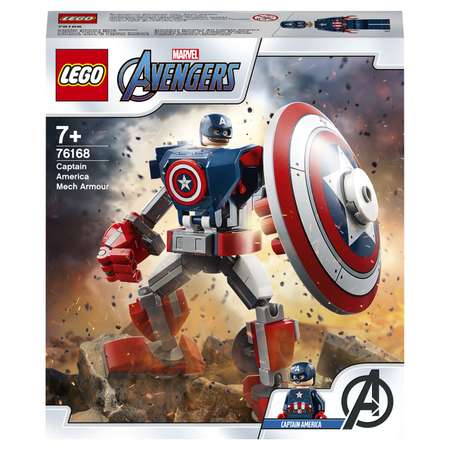 Конструктор LEGO Marvel Super Heroes Капитан Америка Робот блочный