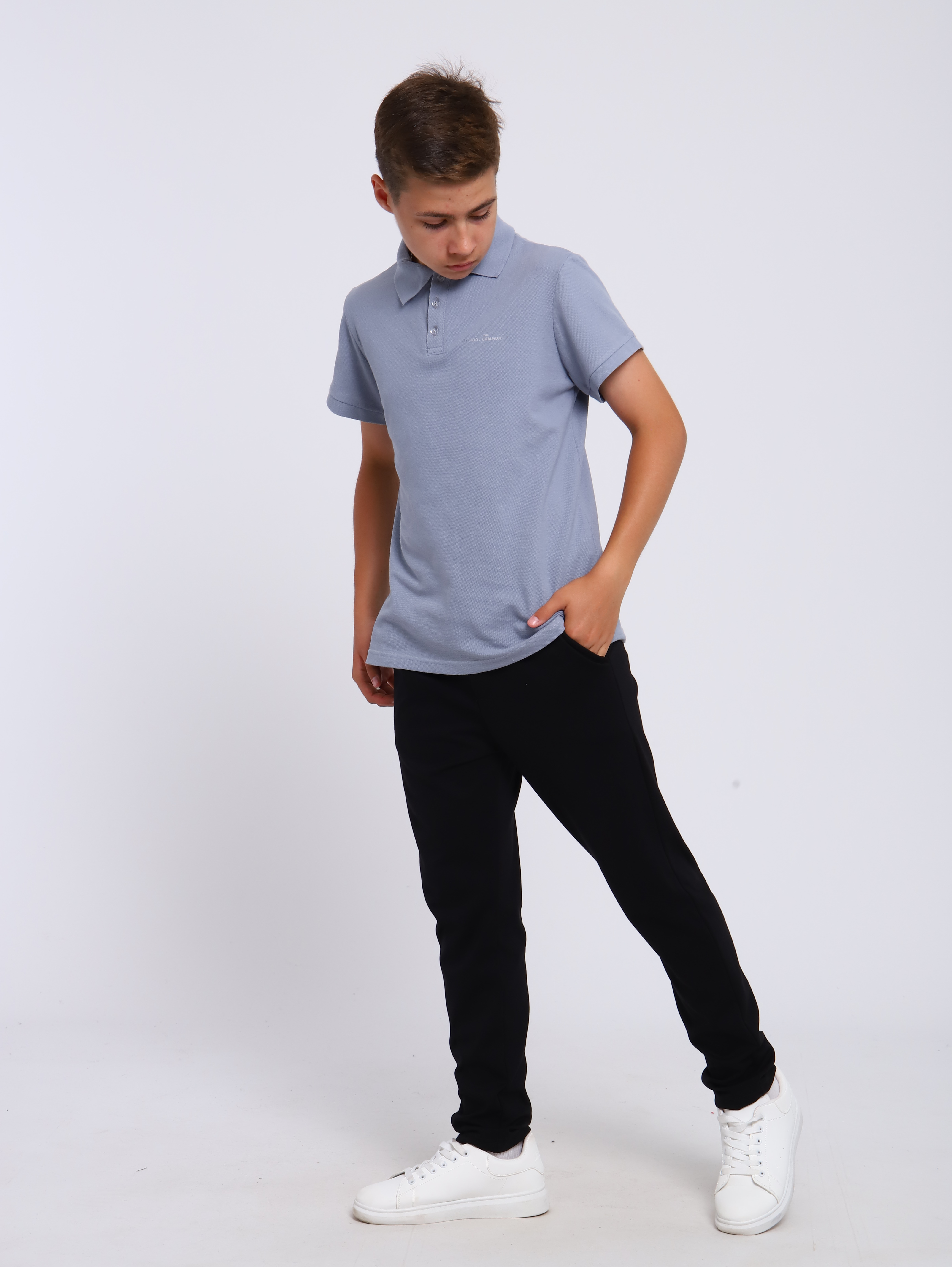 Поло ЛАДОШКИ Рубашка Михаил серый - фото 6