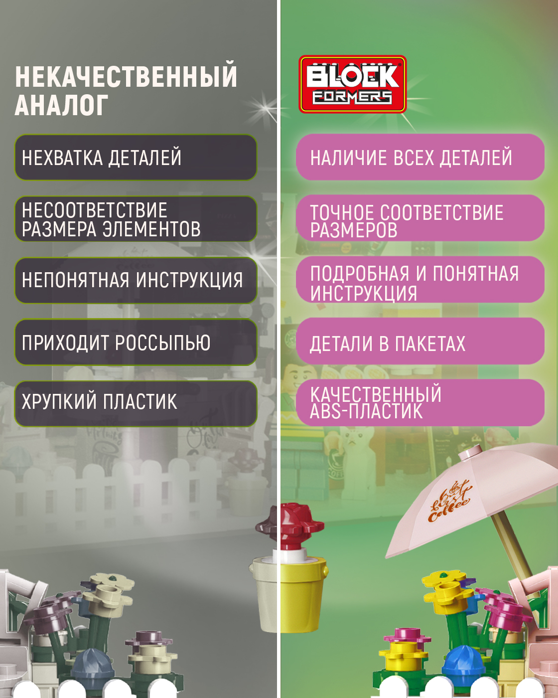 Конструктор Blockformers 393 дет. - фото 3