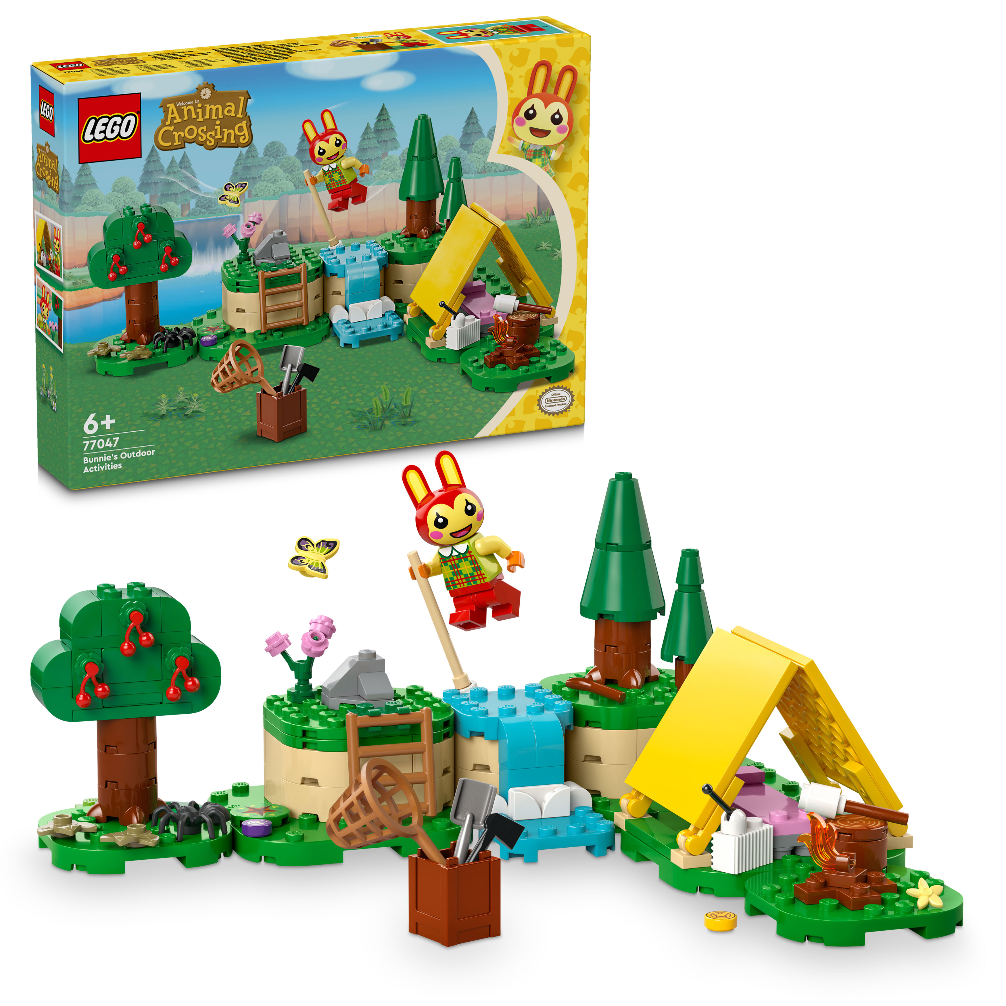 Конструктор LEGO Animal Crossing Bunnies Outdoor Activities - фото 1