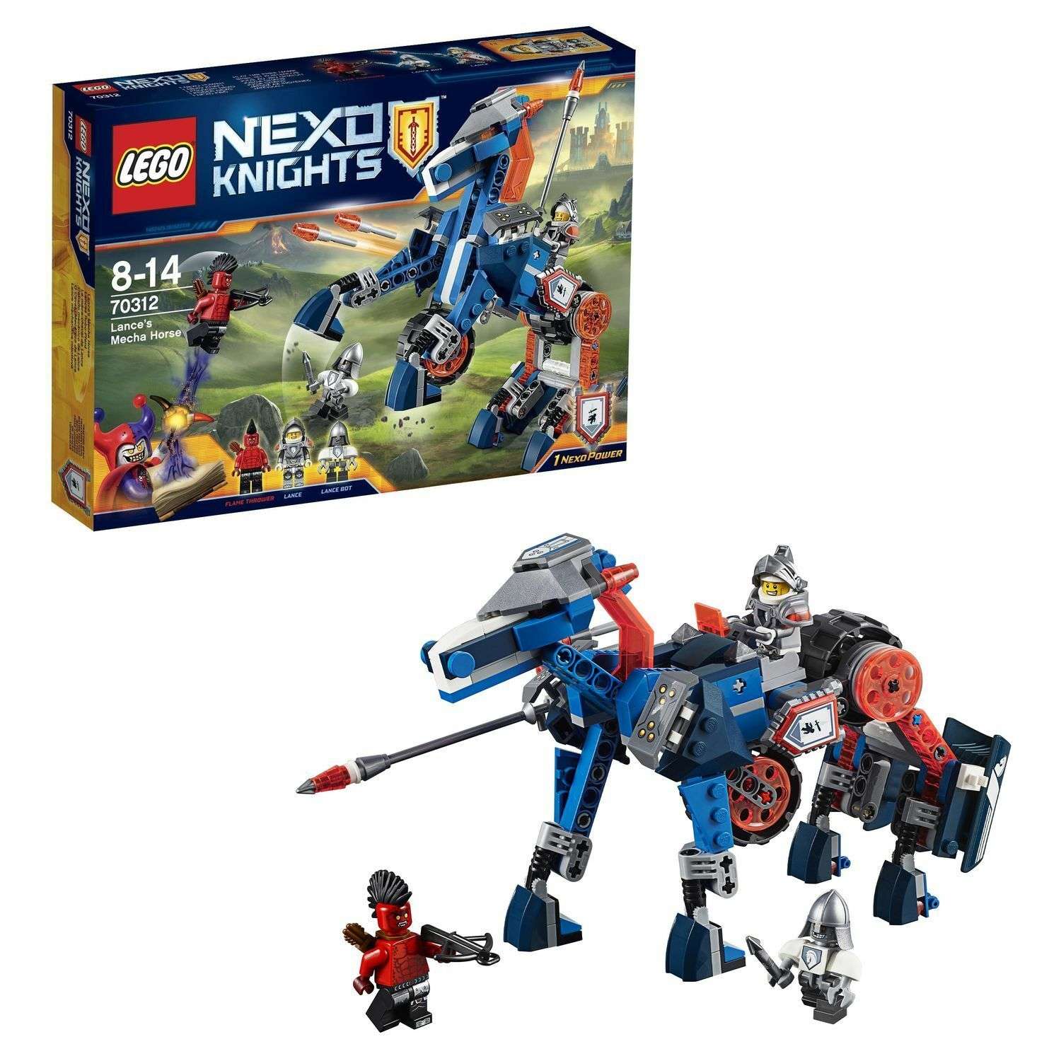 Конструктор LEGO NEXO KNIGHTS блочный - фото 1