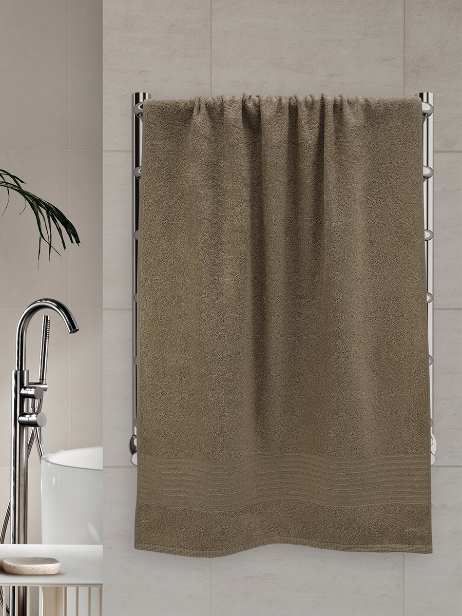 Полотенце BRAVO Волна коричневый 50 x 80 см - фото 3